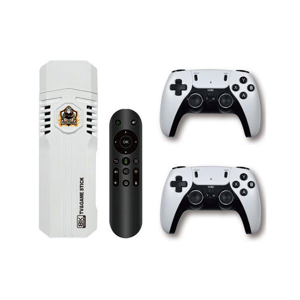 K8 Pro Retro Game Stick - Android 12.1, 8K HD, 64GB & 40,000+ Classic Games