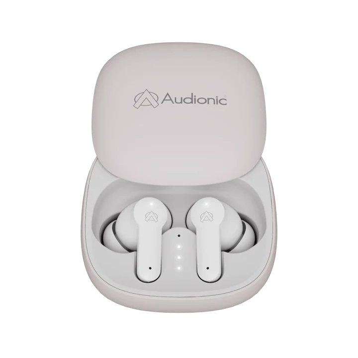 Audionic Airbuds 550 - Wireless Bluetooth Earbuds | ENC , Quad Mic