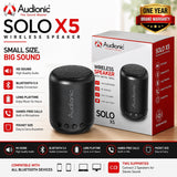 Audionic Solo x5 wireless bluetooth speaker