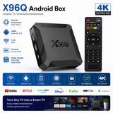 X96Q Smart 4K Android TV Box – 1GB RAM, 8GB Storage & Media Streaming