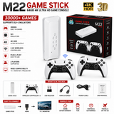 M22 Retro Game Stick - 64GB 4K Wireless Console with 30,000+ Classic Games