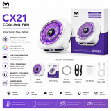 Memo CX21 Magnetic Phone Cooler - Pro-Grade Semiconductor Cooling for Lag-Free Gaming