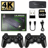 M8 Retro Game Stick - 4K Wireless Console with 20,000+ Games & Tekken 3