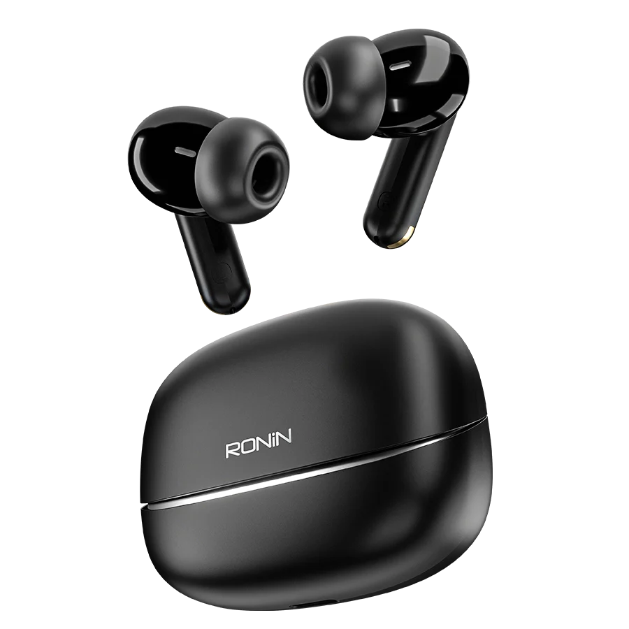 Ronin R-7120 Vector Wireless Earbuds | Sharp Design & HD Audio