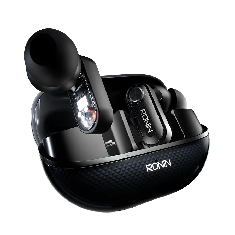 Ronin R-7145 Glaze Wireless Earbuds | Premium Audio & Elegant Design