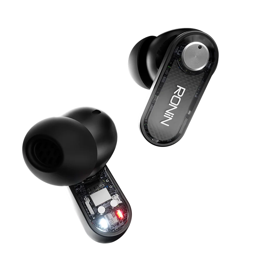 Ronin R-7145 Glaze Wireless Earbuds | Premium Audio & Elegant Design