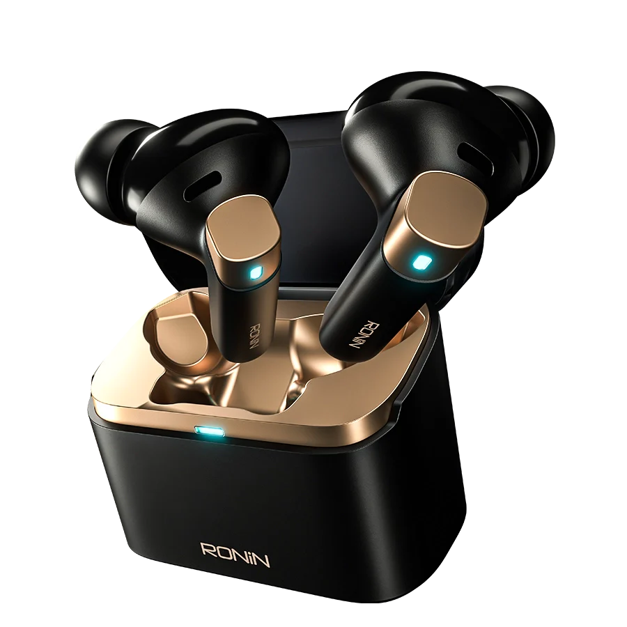 Ronin R-7110 Glacier Wireless Earbuds | HD Sound & Elegant Design
