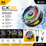 Memo CX26 Magnetic Phone Cooler - High-Performance Semiconductor Cooling for Gaming
