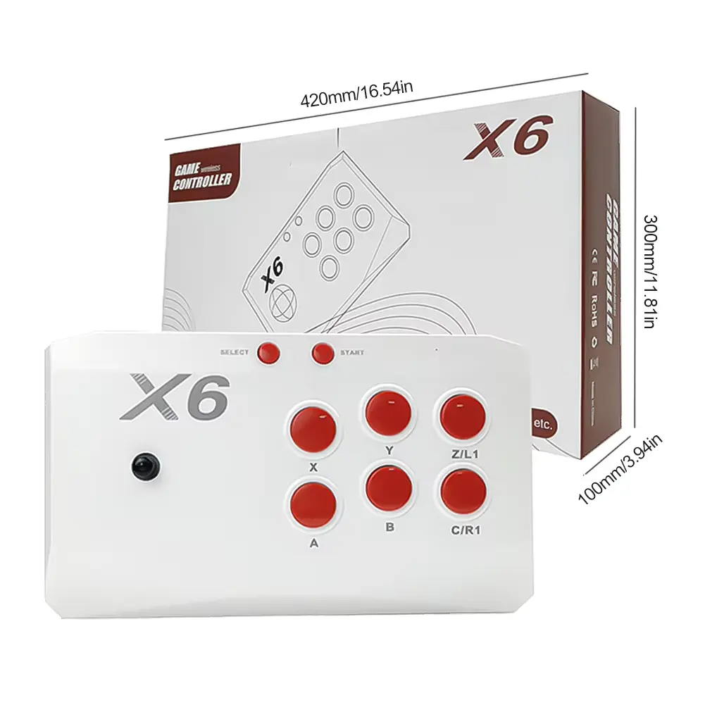 X6 Retro Arcade Console - 64GB | Dual Joysticks & 40,000+ Games
