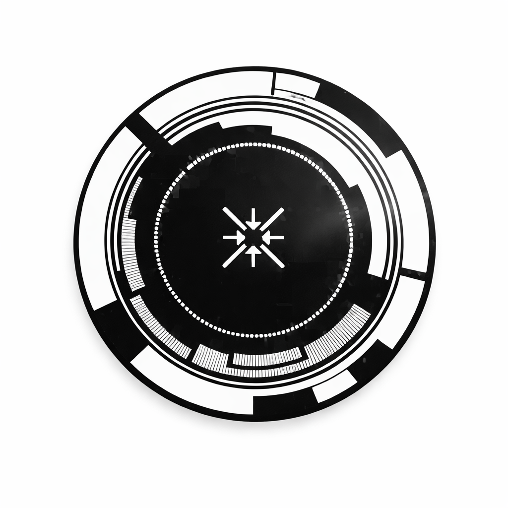 Memo Round Magnetic Plate – Magnetic Mount Attachment for Mobile Cooling Fans