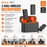 Jmary MW-16 2.4GHz Wireless Microphone For Mobile And Camera