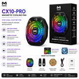 Memo CX10 Pro AI Magnetic Phone Cooler | Fast Semiconductor Cooling