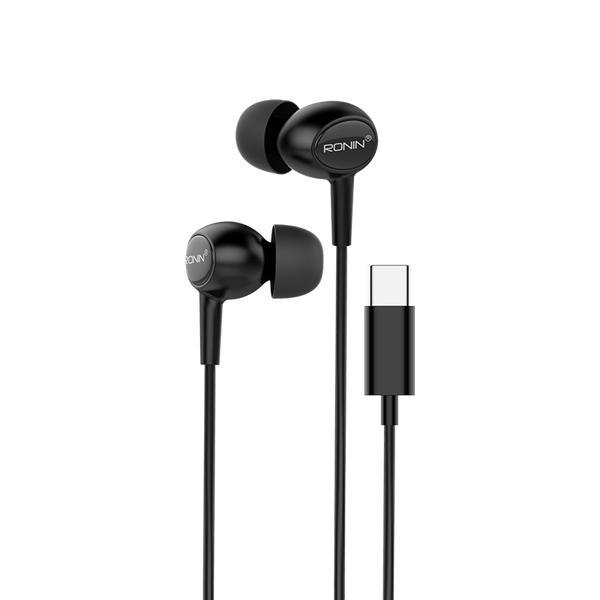 Ronin R-9 Type-C Wired Handsfree – High-Performance Audio with Inline Mic