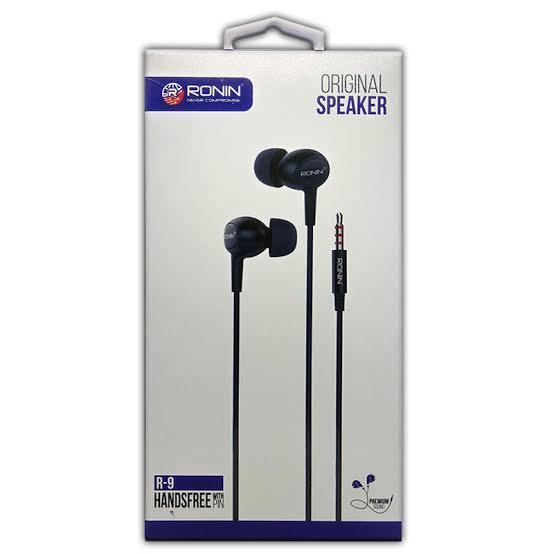 Ronin R-9 High-Performance 3.5mm Wired Handsfree - Clear Sound & Deep Bass