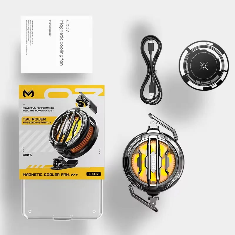 Memo CX07 Magnetic Phone Cooler - Advanced Semiconductor Cooling for Pro Mobile Gaming