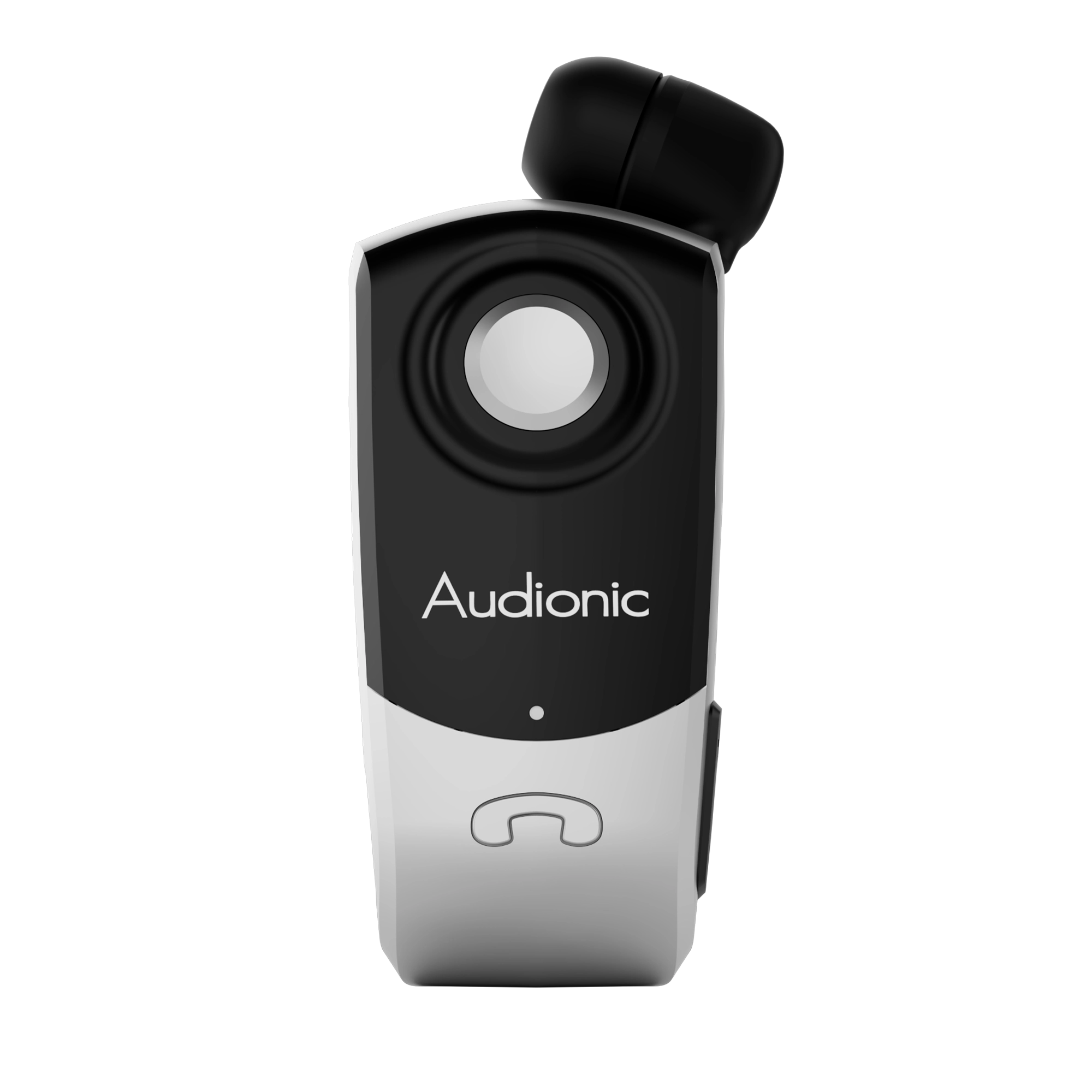 Audionic Business KLIP-ON 7 – Retractable Bluetooth Headset with Noise Suppression
