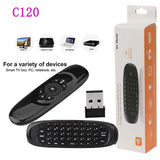 C120 Wireless Air Mouse – Voice Edition with Microphone (Non-Backlit)