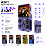 R36S Handheld Retro Game Console – 64GB Memory Card, 31,000+ Games