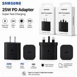 Original Samsung 25W Super Fast Charger USB C PD - Quick Charging