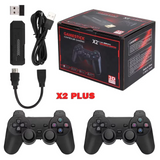 X2 Plus Retro Game Stick - 4K HD Wireless Console with 37,000+ Classic Games