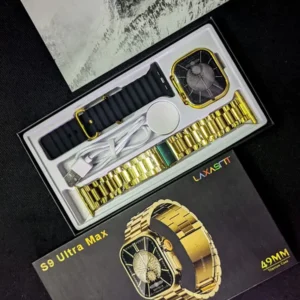 S9 Ultra Max Golden Smart Watch 8 Ultra Men