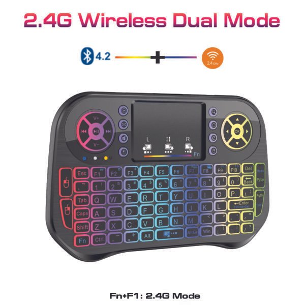 I10 MINI WIRELESS+BLUETOOTH TOUCHPAD