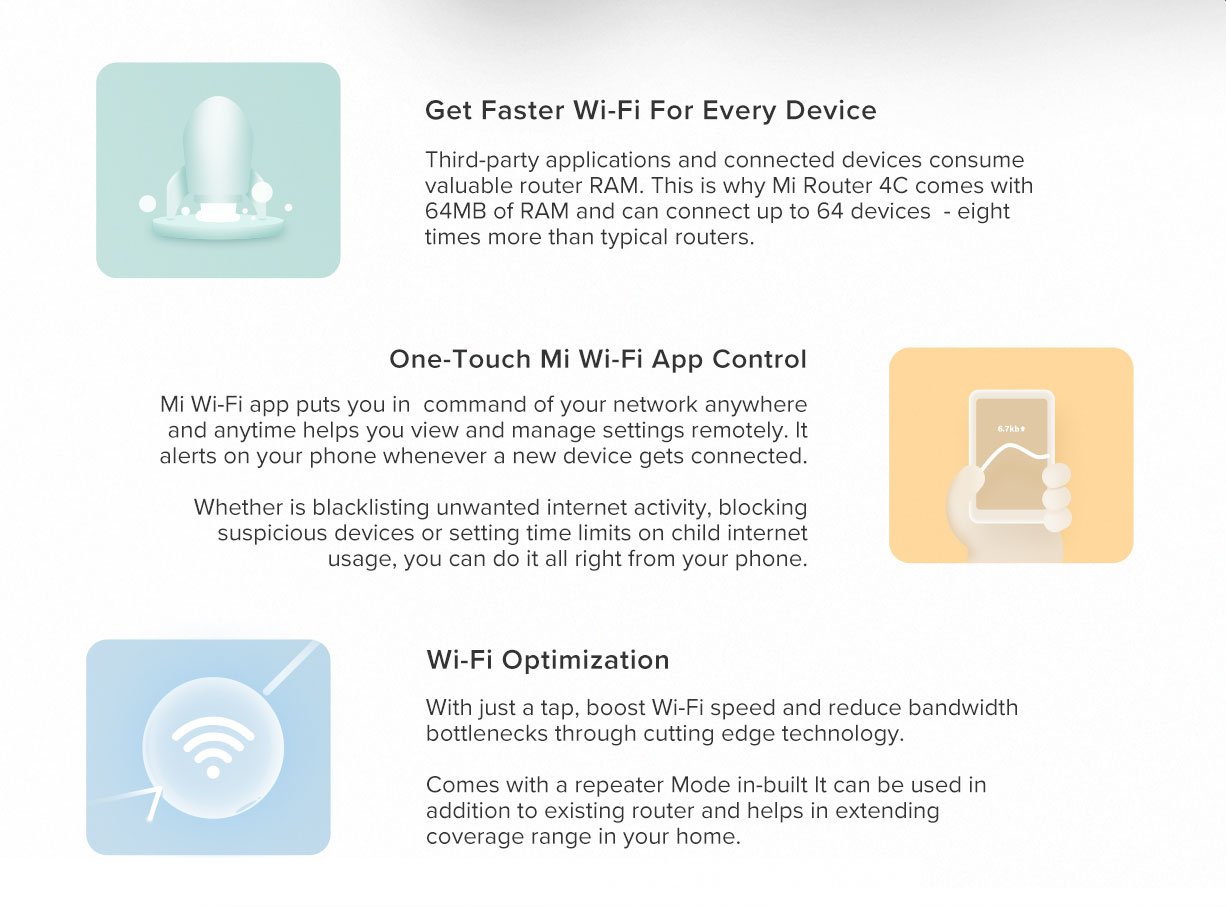 Mi WiFi App Setup for Xiaomi Router 4C