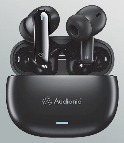 Audionic Airbud 425 TWS Wireless Earbuds – Quad Mic ENC Noise Cancellation
