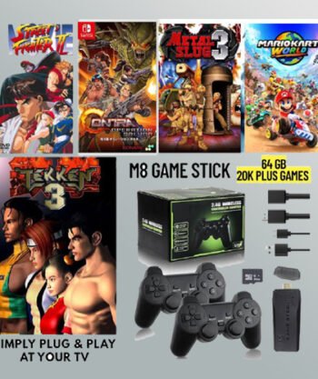 M8 Retro Gaming Stick Plug & Play HDMI Console