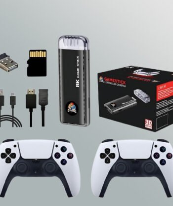 X6 64GB Classic 8K Game Stick with 2 Controllers