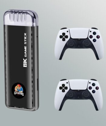 X6 64GB Classic 8K Game Stick with 2 Controllers