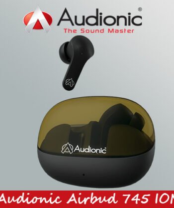 Audionic Airbud 745 ION wireless earbuds with 40ms gaming mode and ENC