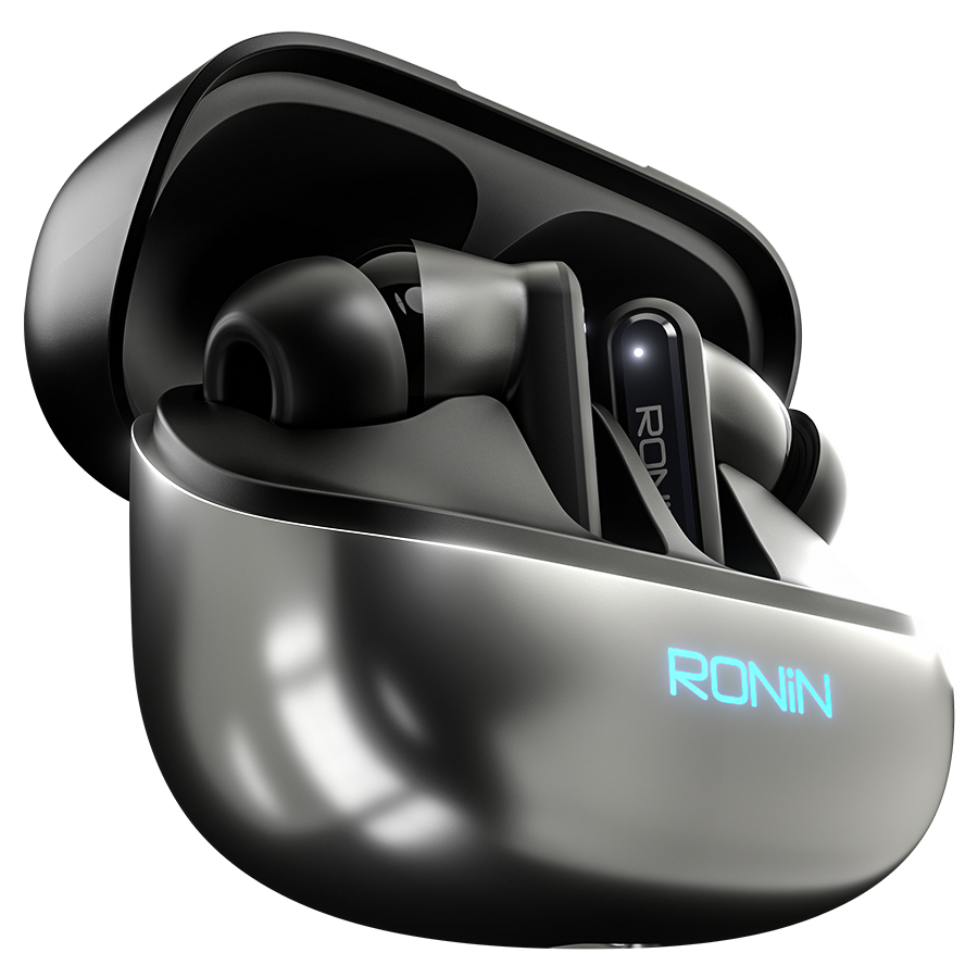 Ronin R-7085 Wireless Earbuds (Vox Series) in charging case (18) Ronin R-7085 Wireless Earbuds (Vox Series) in charging case (18)