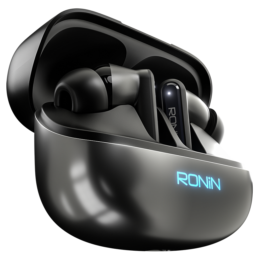 Ronin R-7085 Wireless Earbuds (Vox Series) in charging case (18) Ronin R-7085 Wireless Earbuds (Vox Series) in charging case (18)