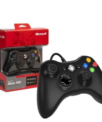 Xbox 360 Wired Controller for PC and Windows with USB cable and vibration feedback