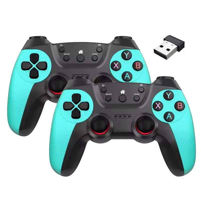 CM-029-D 2.4GHz Wireless Controllers dual gamepad bundle with 2.4G USB receiver CM-029-D 2.4GHz Wireless Controllers dual gamepad bundle with 2.4G USB receiver