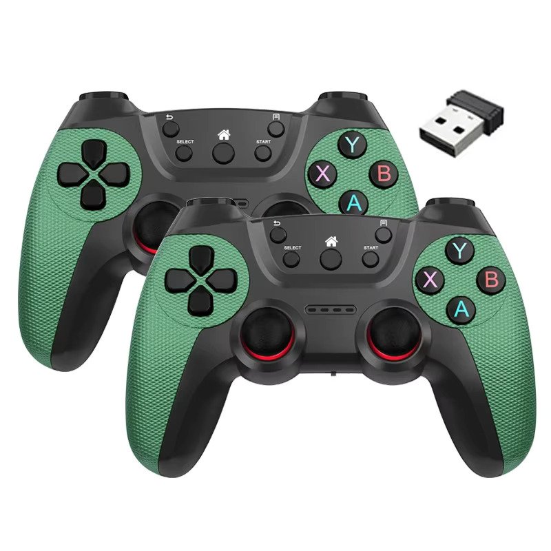 CM-029-D 2.4GHz Wireless Controllers dual gamepad bundle with 2.4G USB receiver CM-029-D 2.4GHz Wireless Controllers dual gamepad bundle with 2.4G USB receiver