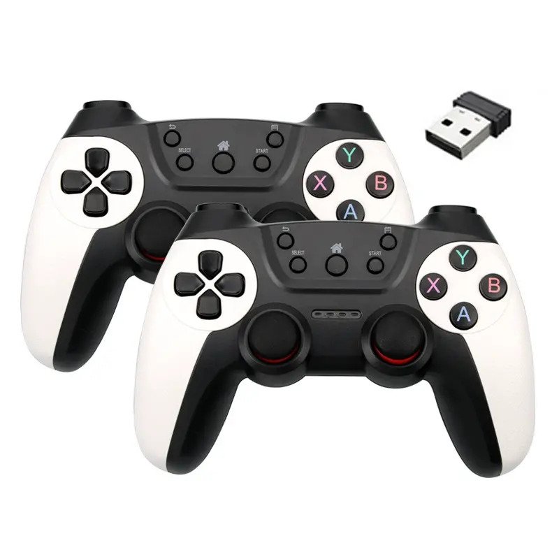 CM-029-D 2.4GHz Wireless Controllers dual gamepad bundle with 2.4G USB receiver CM-029-D 2.4GHz Wireless Controllers dual gamepad bundle with 2.4G USB receiver